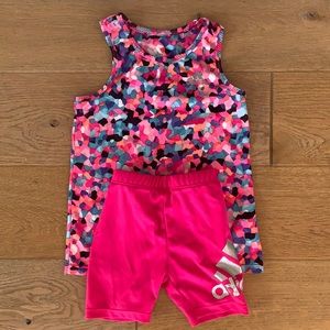 Girls Adidas Tennis Outfit